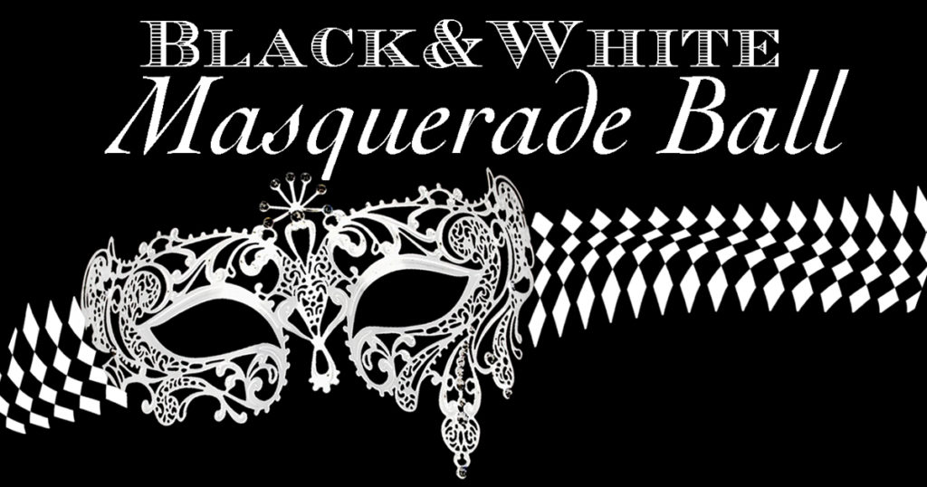 Black & White Masquerade Ball Westbury Arts