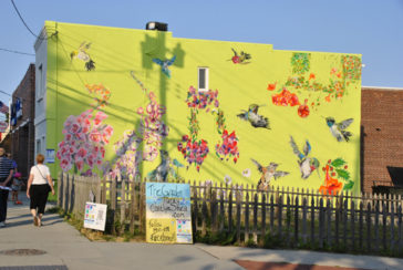 JumpstART Hummingbird Mural