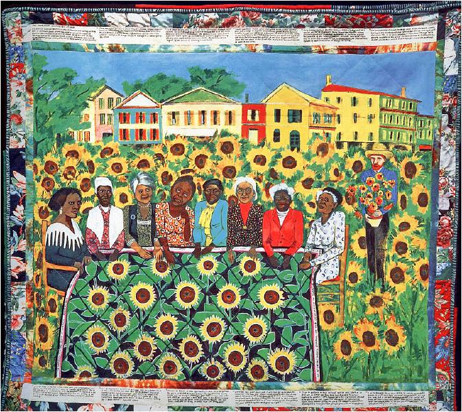 The Sunflower Quilting Bee at Arles 