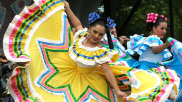 Hispanic heritage dancing